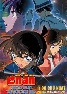 Thám Tử Lừng Danh Conan 8: Nhà Ảo Thuật Với Đôi Cánh Bạc - Detective Conan: Magician of the Silver Sky - (2004) - phim3mien.com Website xem phim miễn phí tốt nhất